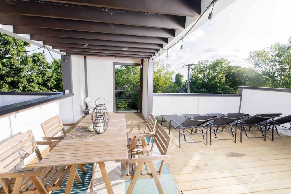 Modern Luxury Rooftop Deck, 3 Mi To Downtown Νάσβιλ Εξωτερικό φωτογραφία