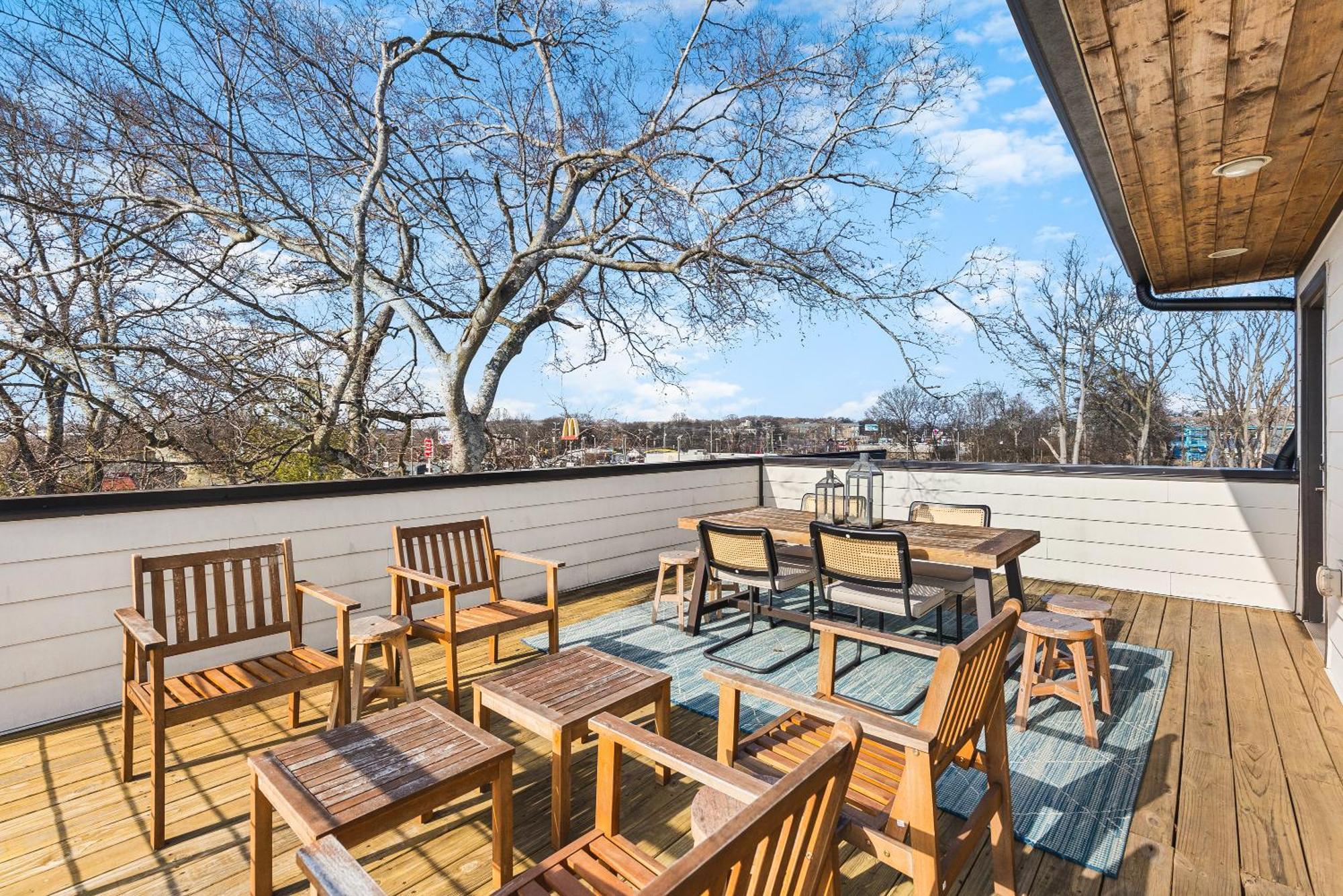 Modern Luxury Rooftop Deck, 3 Mi To Downtown Νάσβιλ Εξωτερικό φωτογραφία