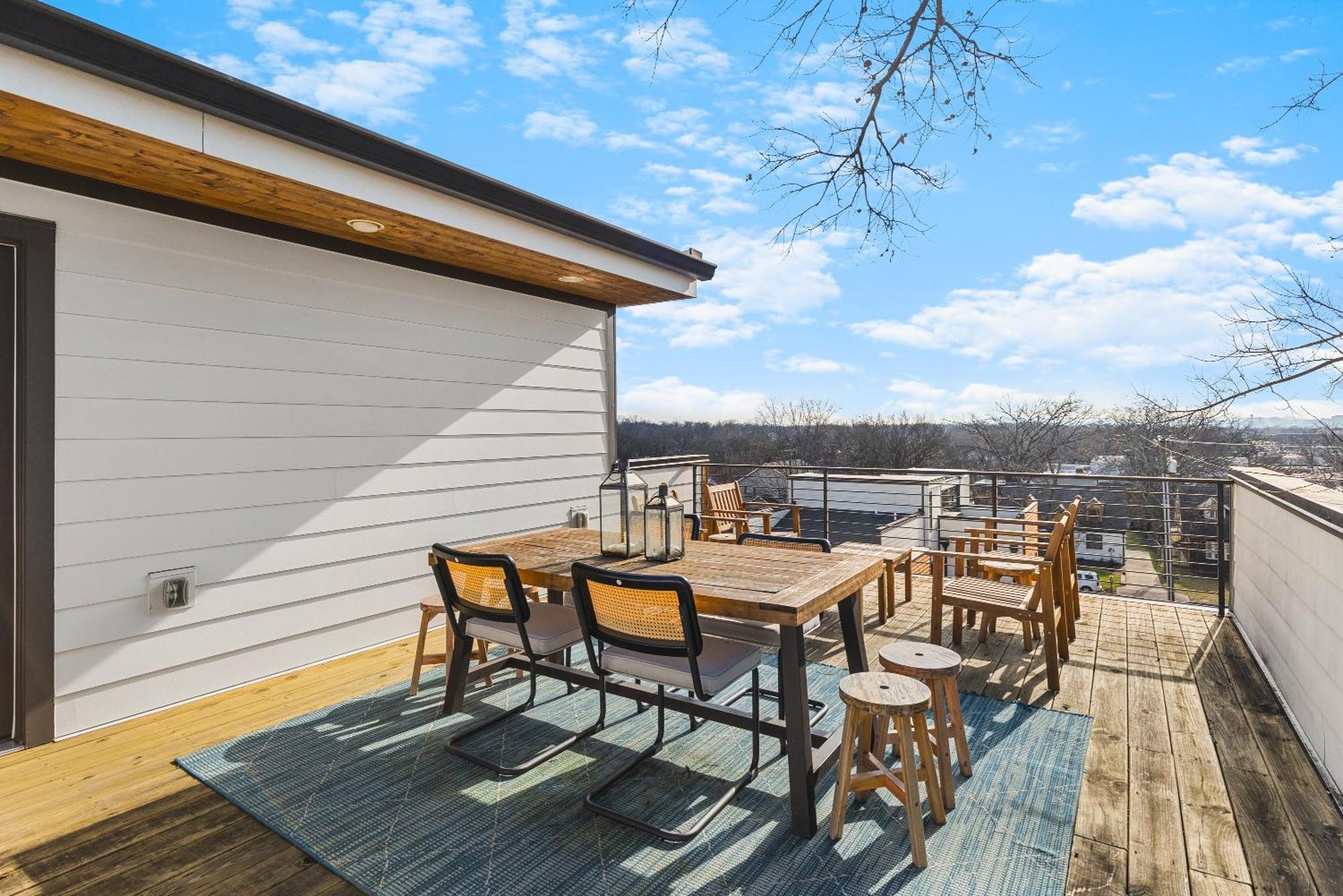 Modern Luxury Rooftop Deck, 3 Mi To Downtown Νάσβιλ Εξωτερικό φωτογραφία