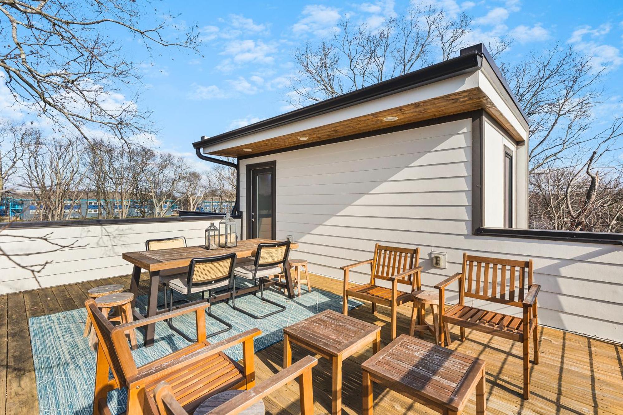 Modern Luxury Rooftop Deck, 3 Mi To Downtown Νάσβιλ Εξωτερικό φωτογραφία